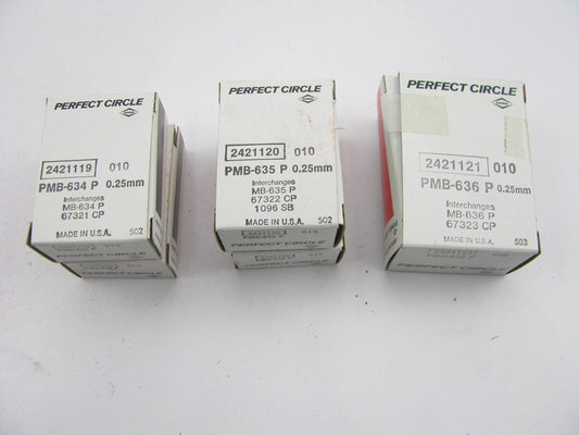 Perfect PMS-1107P-025 Main Bearings .25mm For 1971-82 Datsun 1.2L 1.3L 1.4L 1.5L