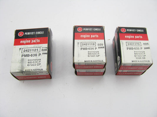 Perfect PMS-1107P-050 Main Bearings .50mm For 1971-82 Datsun 1.2L 1.3L 1.4L 1.5L