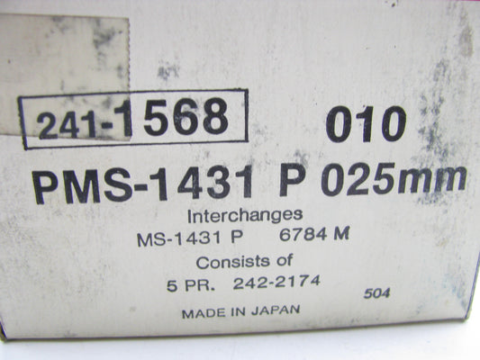 Perfect MS-1431P-025 Engine Main Bearings .25mm 1973-1983 Honda 1.2L 1.5L 1.8L