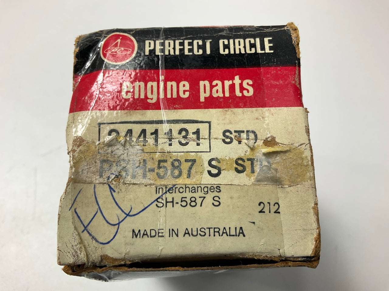 Perfect SH-587S Camshaft Bearings - Standard For 62-73 Opel 986cc, 993cc, 1078cc