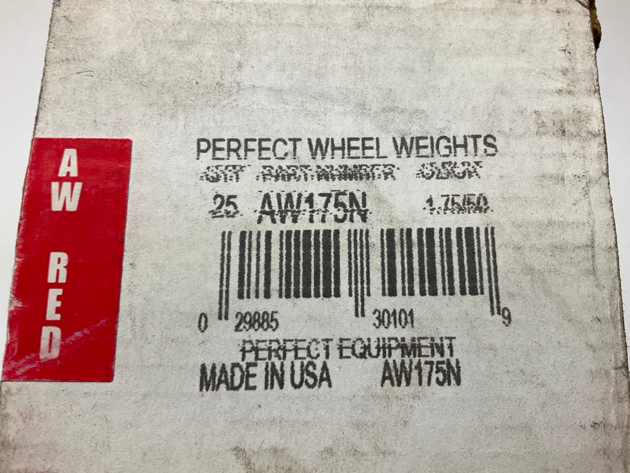 (25) Perfect Wheel Weights AW175N Lead Coated Clip On Wheel Weights, 1.75oz