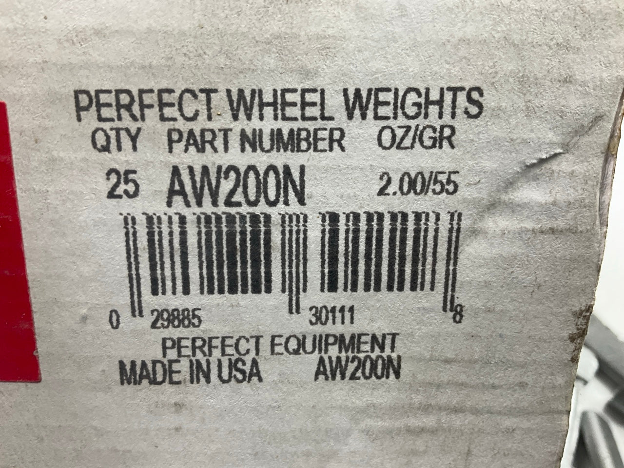 (25) Perfect Wheel Weights AW200N Lead Coated Clip On Wheel Weights, 2.00oz
