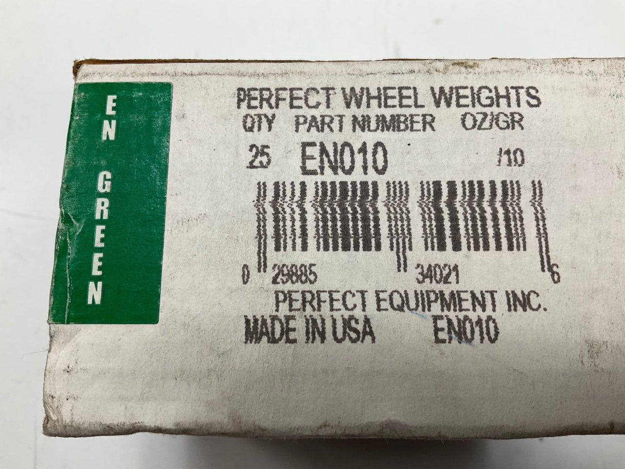 Perfect Wheel Weights EN010 Wheel Weights 10 Gr - Box Of 25 Pcs