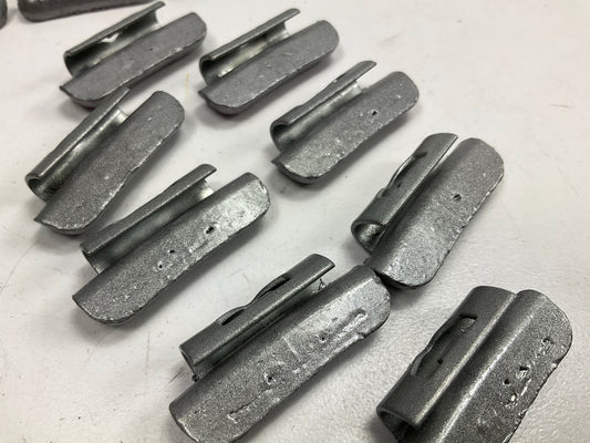 (25) Perfect Wheel Weights EN020 Lead Coated Clip On Wheel Weights, 20g