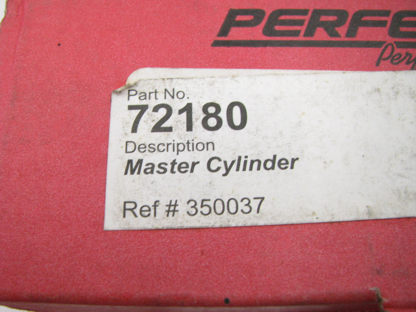 Perfection 350037 Clutch Master Cylinder