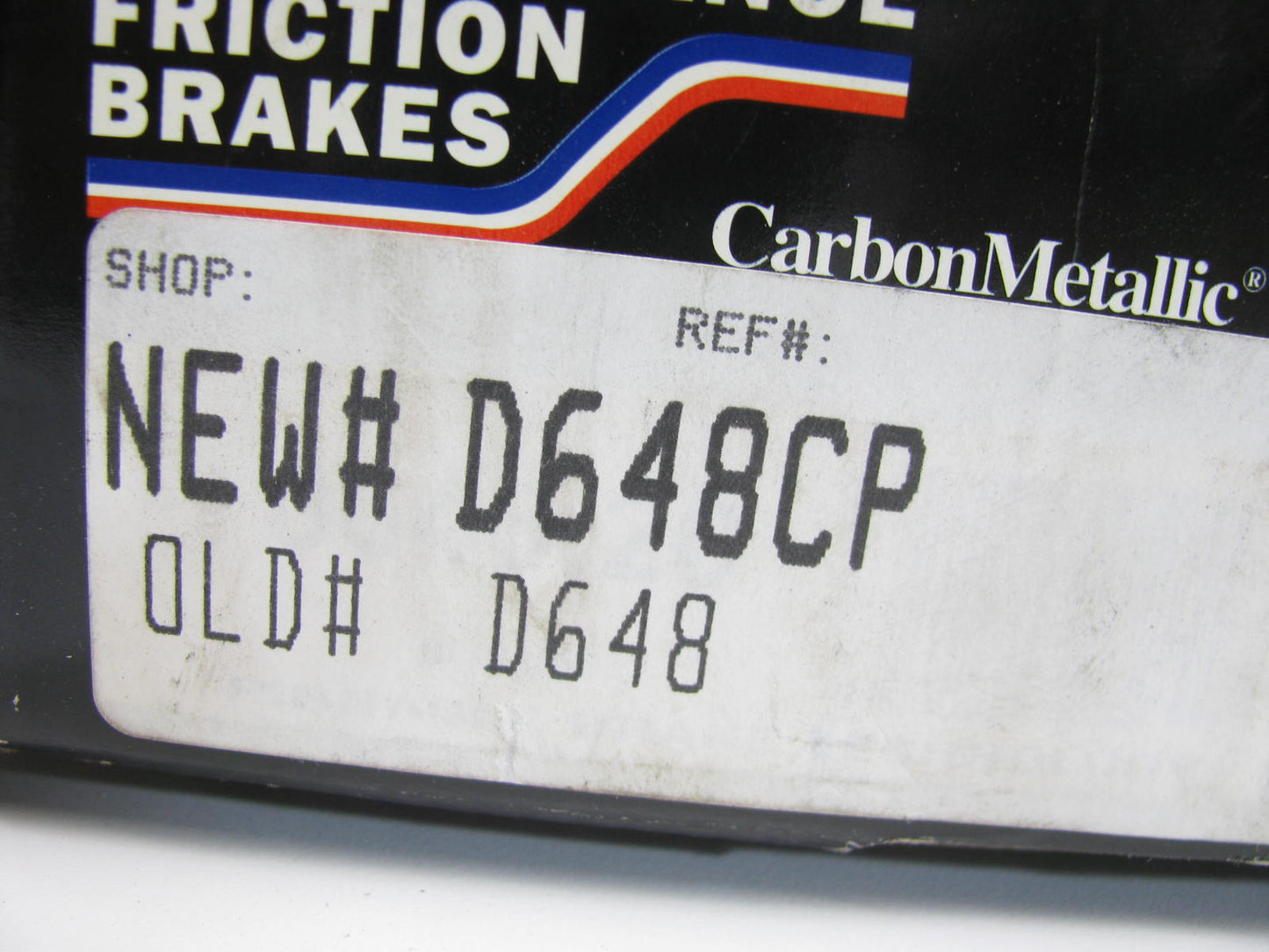 Performance Friction D648CP FRONT Disc Brake Pads D648