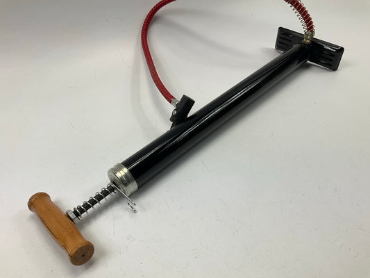 Performance Tool W1635 Hand Powered Manual Tire Inflator Pump With Gauge 60 PSI