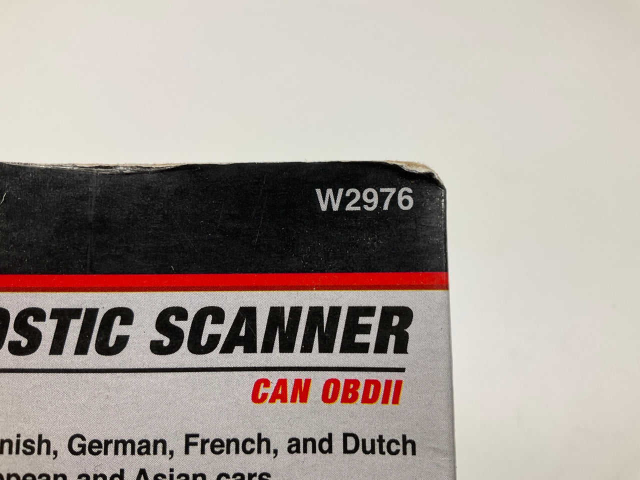 Performance Tool W2976 Universal Multilingual CAN OBDII Scanner Tool
