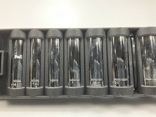 Performance Tool W38300 3/8'' Drive, SAE Deep Socket 10-piece Set - 3/8''-15/16''