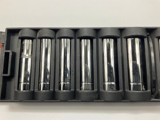 Performance Tool W38402 3/8'' Drive 10-Piece Deep Metric Socket Set 10mm-19mm