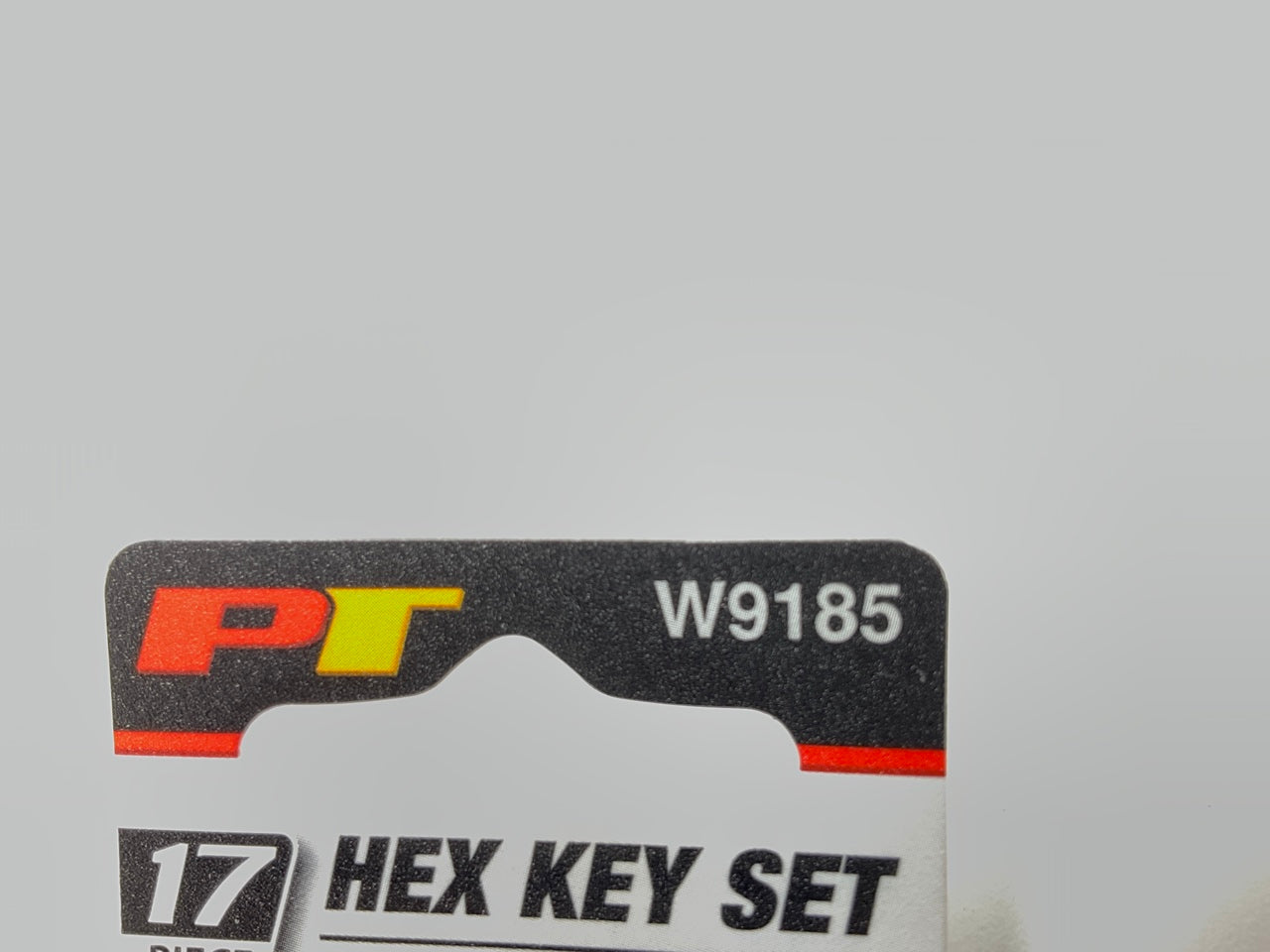 Performance Tool W9185 17-Piece Metric Folding Hex Keys