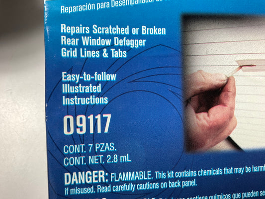 (2) Permatex 09117 Complete Rear Window Defogger Repair Kits
