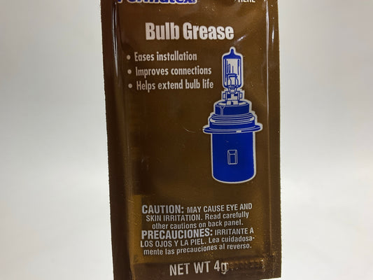 (80) Packs - Permatex 09141 Bulb Grease For Light Bulb Terminals, 4g Packets