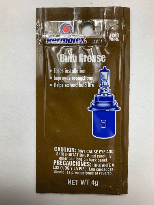 (50) Packets - Permatex 09141 Bulb Grease For Terminals, 4g Packets
