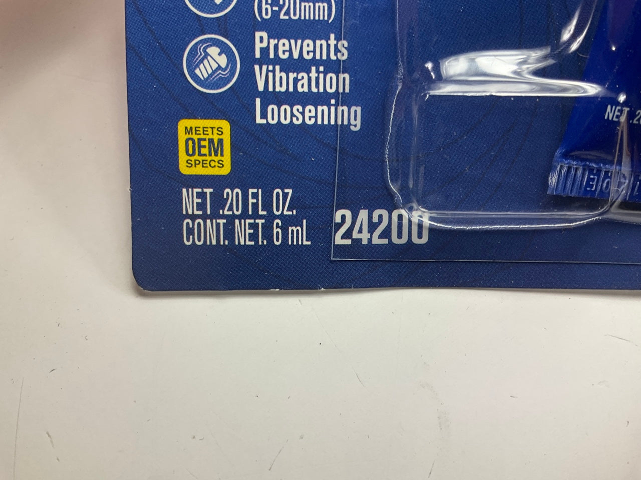 (5) Permatex 24200 Blue Medium Strength Threadlocker 6ml Tubes