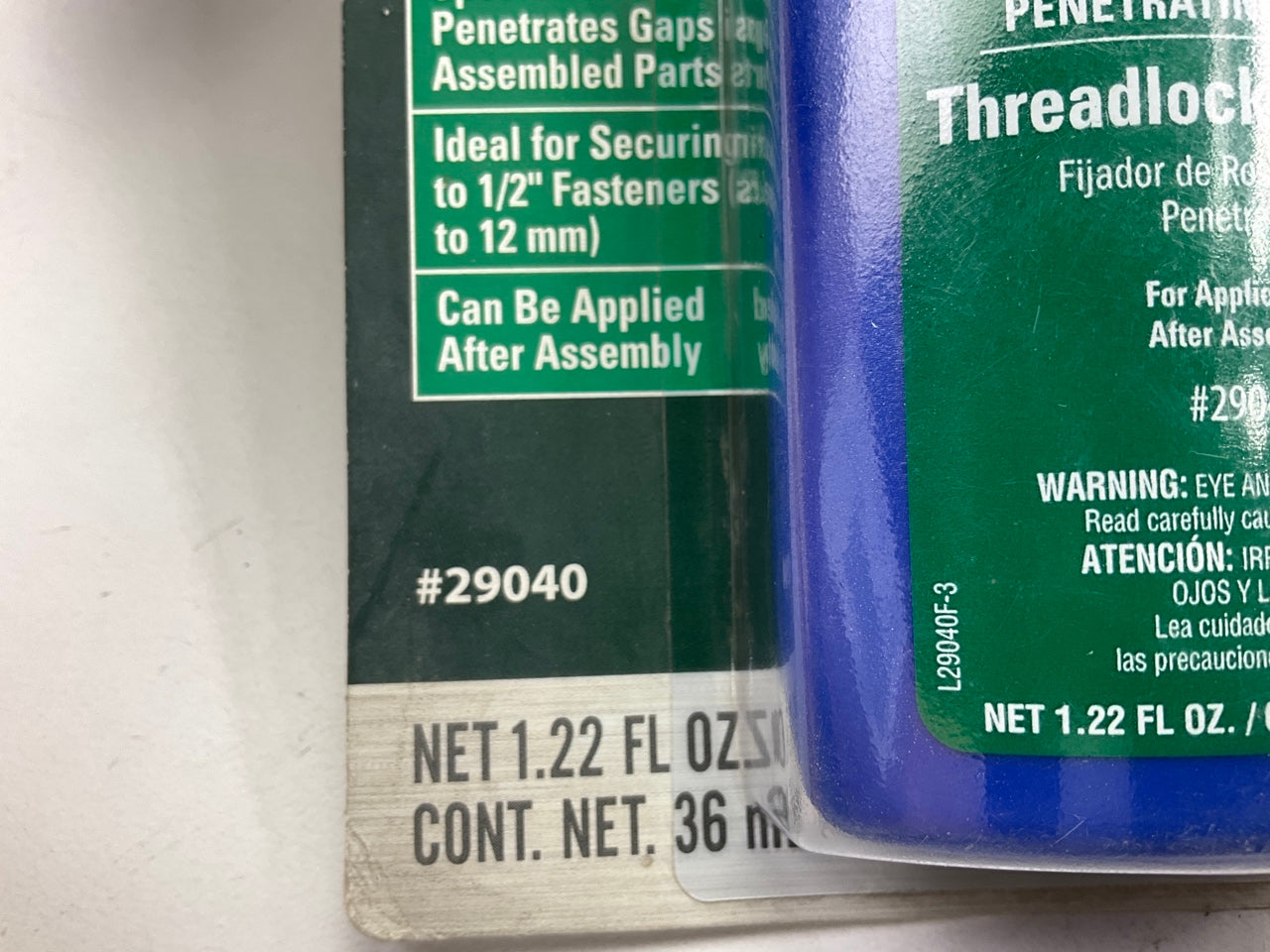 Permatex 29040 Penetrating Grade Threadlocker Green, 1.22 Fl Oz