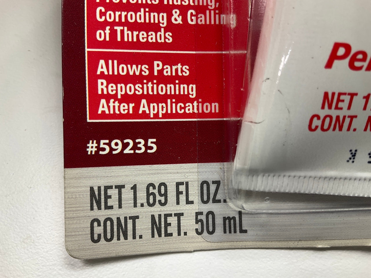 Permatex 59235 High Temperature Thread Sealant, 50 Ml Tube, -65F To 400F