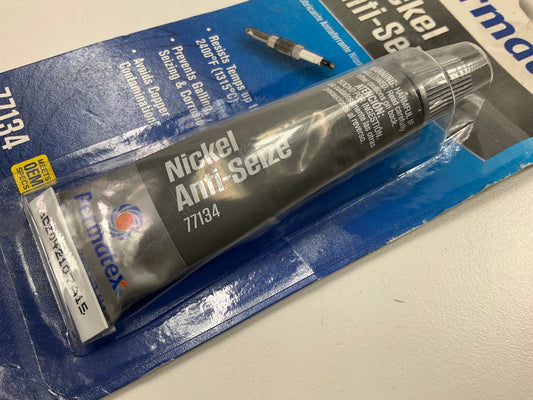 (5) Permatex 77134 Nickel Anti-Seize High Temperature Lubricant 0.5 FL Oz Tubes