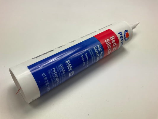 PERMATEX 81409 Red RTV Silicone Sealant 11oz High Temp Gasket Marker Tube