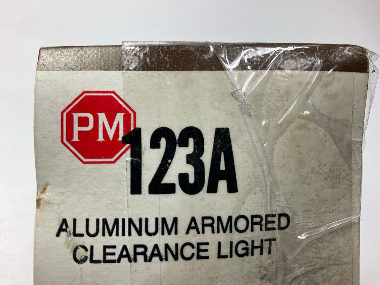 PM Peterson 123A Cast Aluminum Armored Clearance Trailer Marker Light, Amber