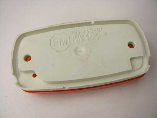 Peterson Manufacturing 138A Trailer Amber Clearance Side Marker Light Lamp