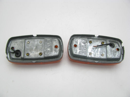(2) Peterson V139A Yellow Double Bulls-Eye 2 Bulb, Marker Clearance Lights