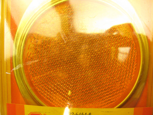 Peterson Manufacturing V472A 3'' Aluminum Oval Reflector YELLOW
