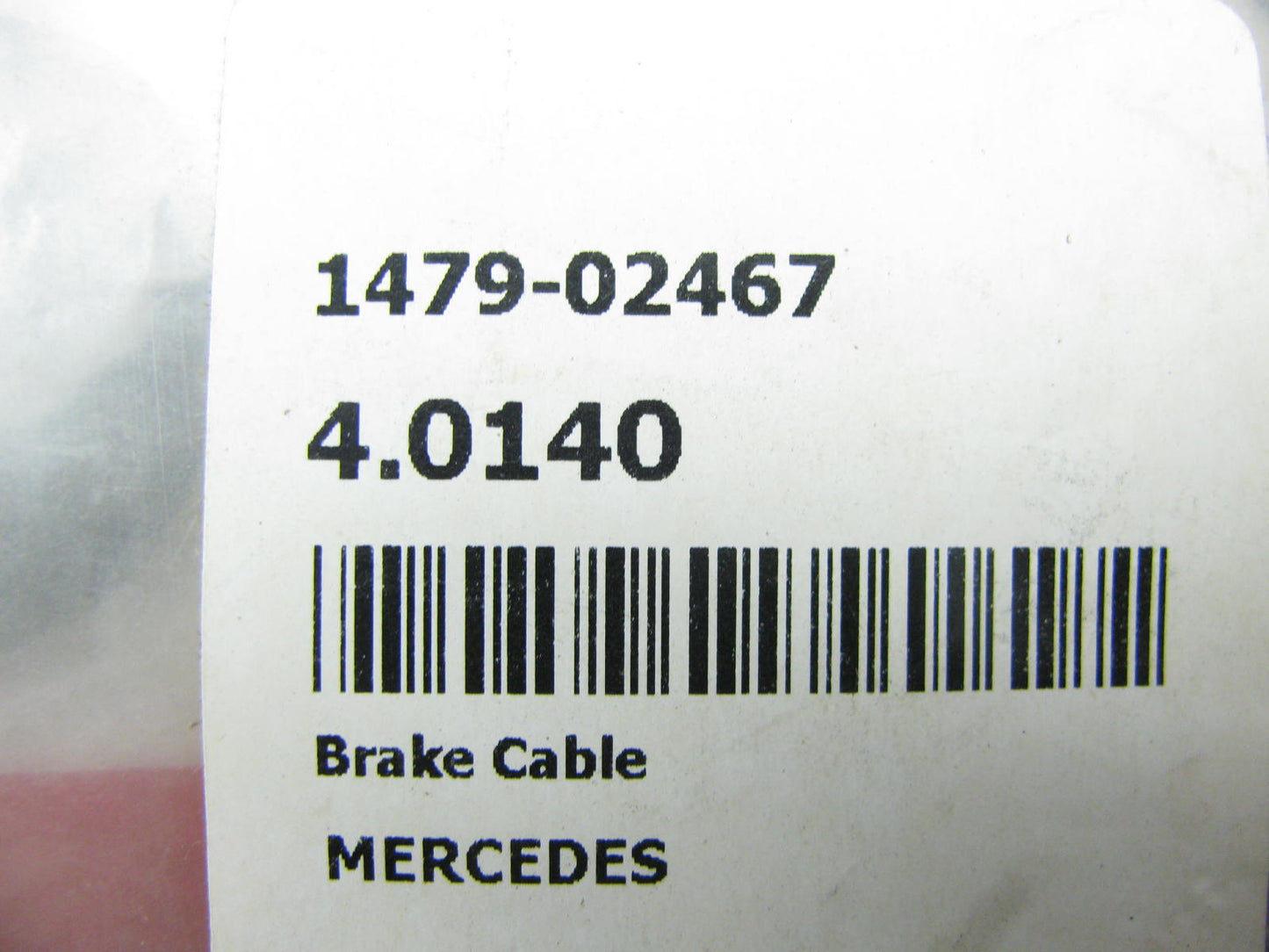 PEX 1479-02467 Rear Parking Brake Cable W201, W124, W124 D30