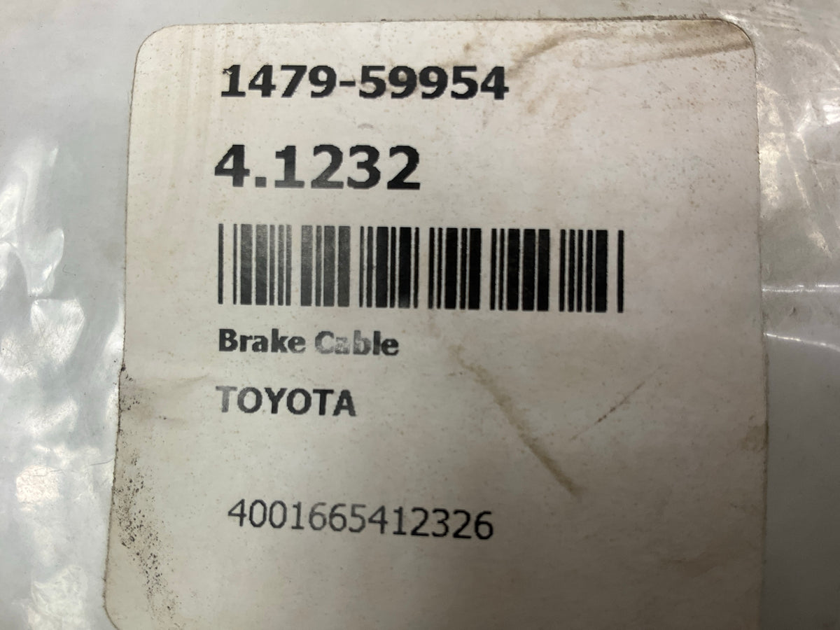 PEX 1479-59954 Rear Left Parking Brake Cable For 1987-1991 Toyota Camry