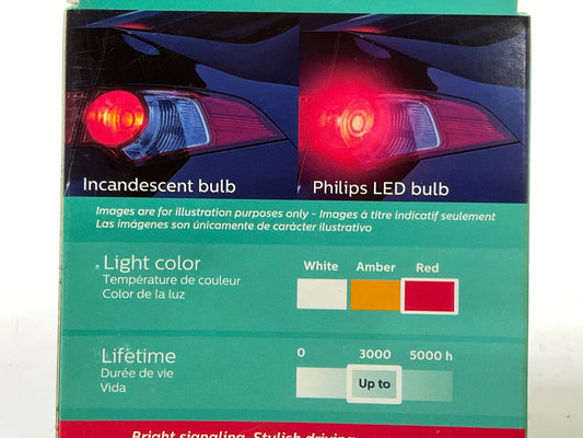 Philips 1157RLED Ultinon LED RED Tail Light Light Lamp Bulb 1157 - 2 PACK
