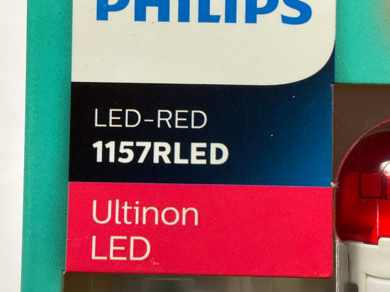 Philips 1157RLED Ultinon LED RED Tail Light Light Lamp Bulb 1157 - 2 PACK
