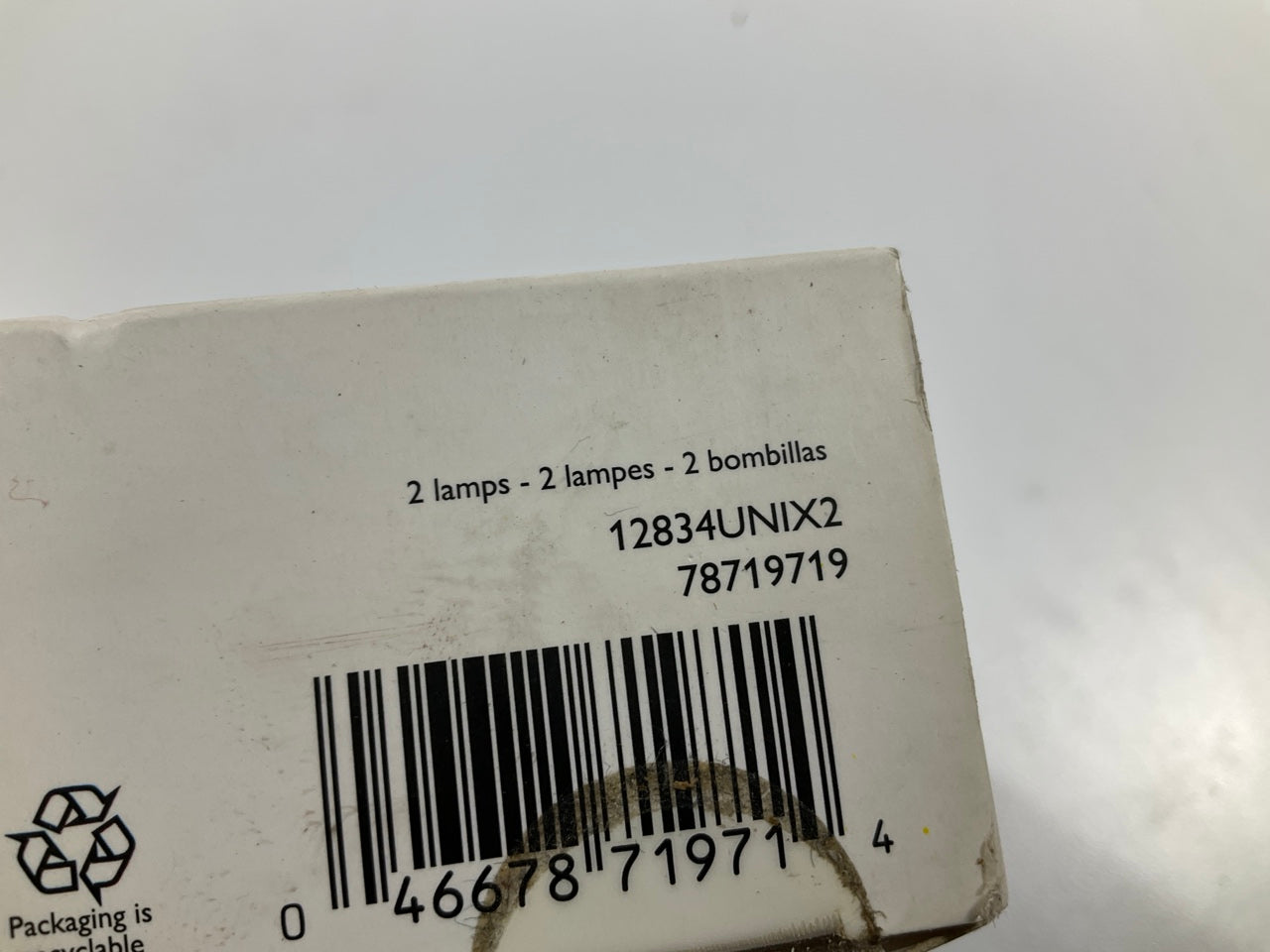 Philips 12834unix2 X-treme Vision LED Fog Light Lamp Bulbs - 2 / Packs