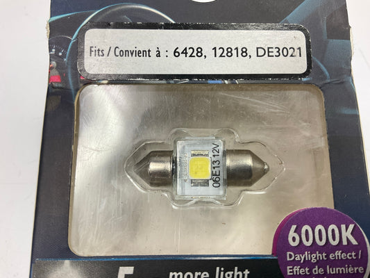 Philips 129416000KX1 Super Bright Interior LED Map Lamp Light Bulb 12818, DE3021