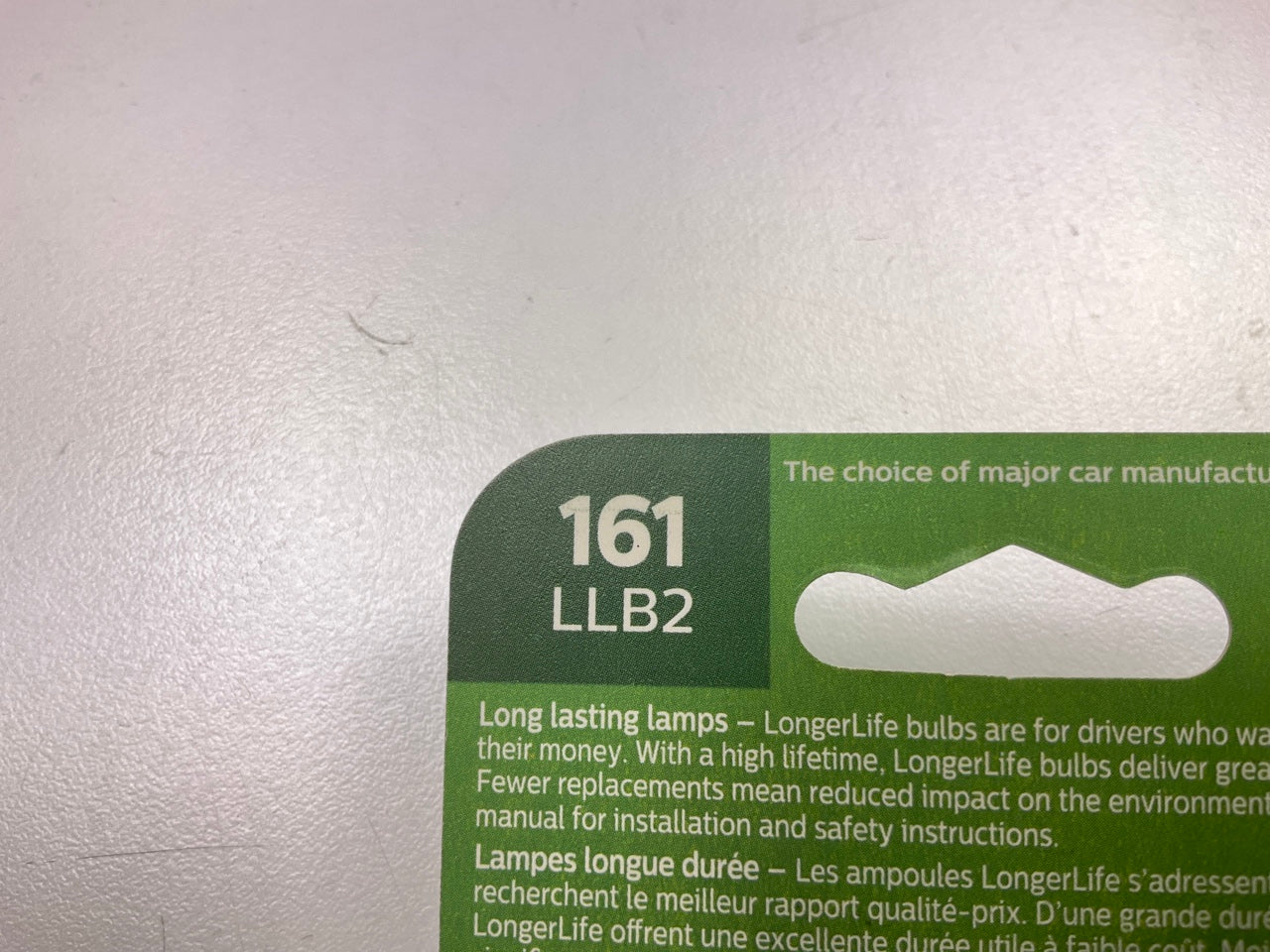 Philips 161LLB2 Longerlife Instrument Panel Lamp Light Bulb 161 - 2 PACK