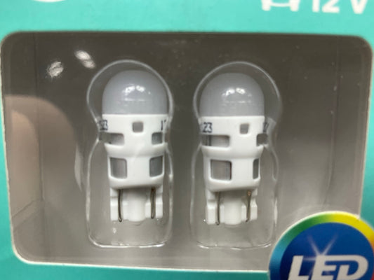 Philips 168WLED Ultinon LED Light 168 White 6000K, Bulbs Bulb # 158, 194, 12961