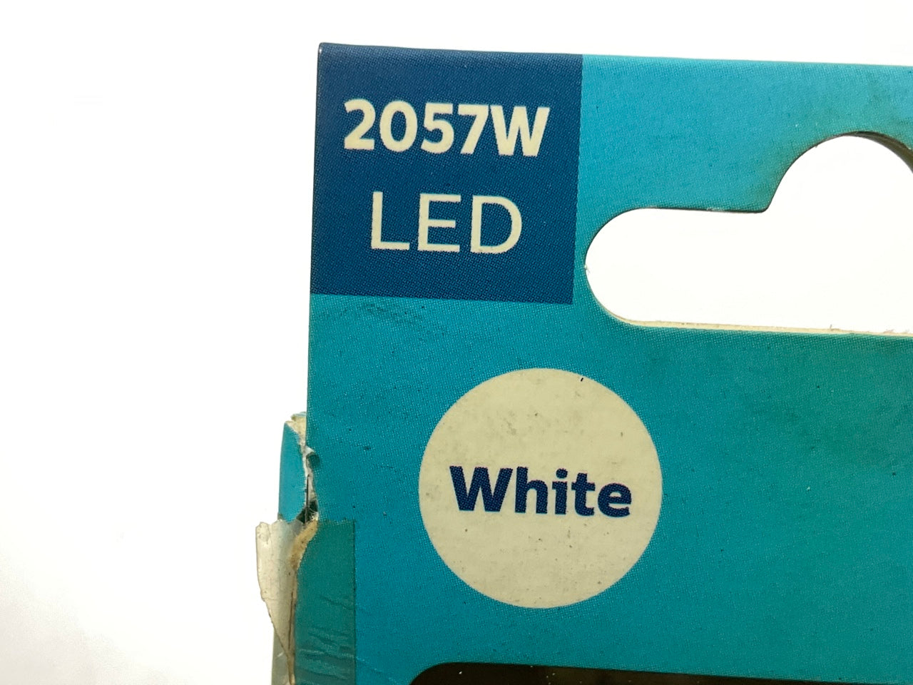 Philips 2057WLED Ultinon LED White Parking Light Lamp Bulb 2057 - 2 PACK