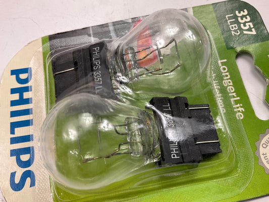 Philips 3357LLB2 LongerLife Side Marker Light Bulb 3357 - 2 PACK