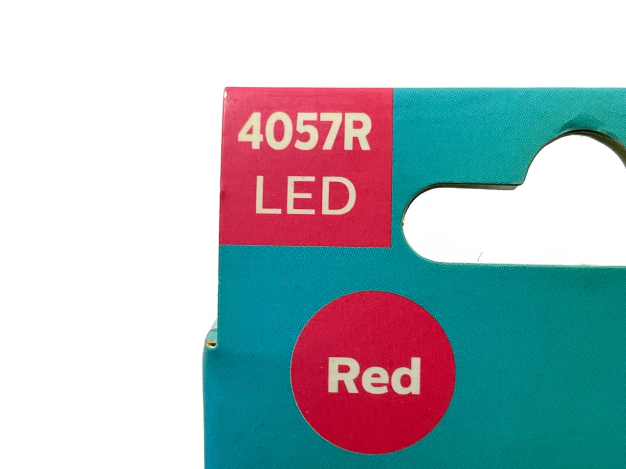 Philips 4057RLED Ultinon LED RED Brake Tail Light Bulb 4057 - 2 PACK