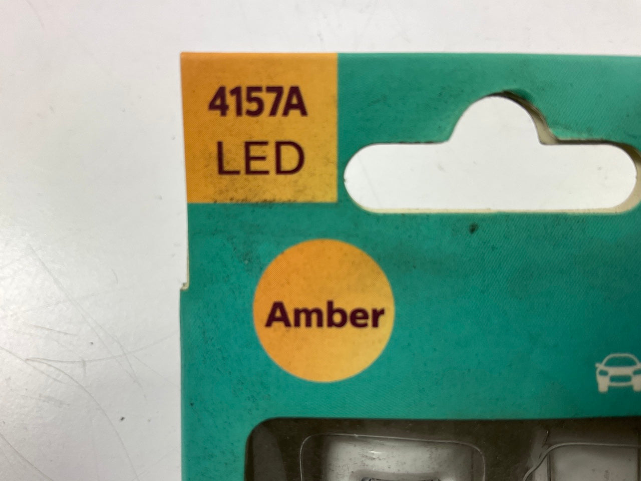 Philips 4157ALED AMBER Ultinon LED Turn Signal L Amp Light Bulb 4157 - 2 PACK