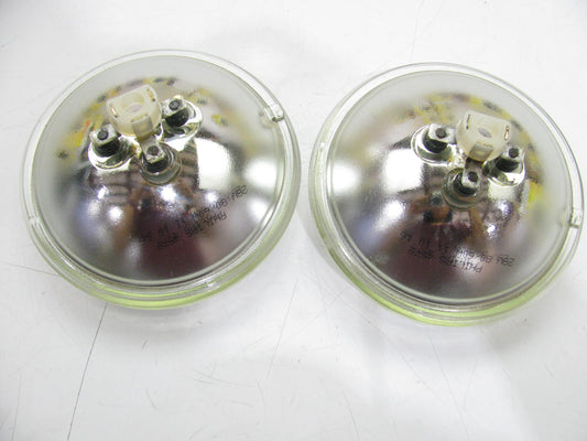 (2) Philips 4579C1 Sealed Beam Lamp Light Bulbs 28V 80/60W 28 Volt