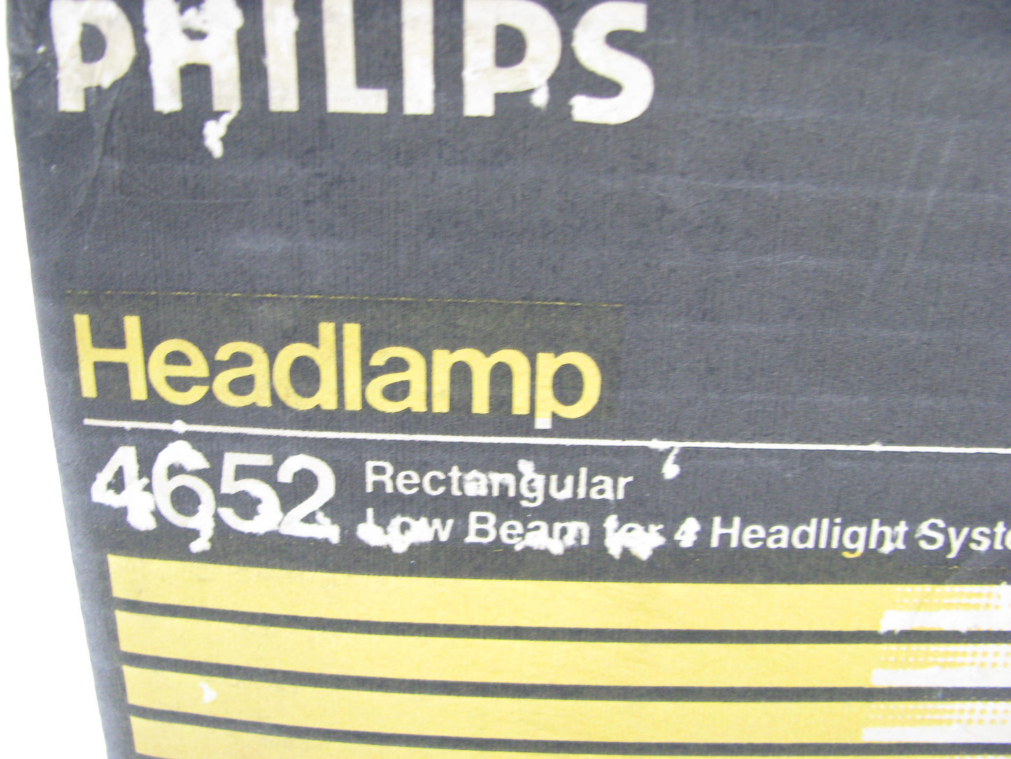 Philips 4652 Sealed Beam Headlight Headlamp Bulb