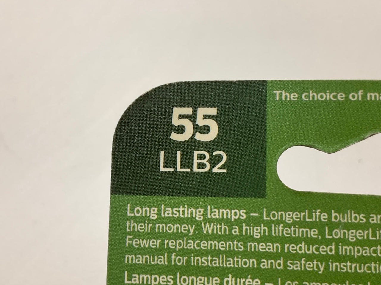 Philips 55LLB2 Longerlife Instrutment Panel Lamp Light Bulb 55 - 4 PACK