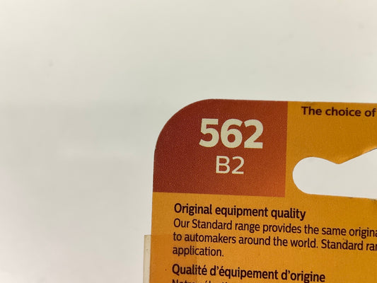 Philips 562B2 Standard Courtesy Lamp Light Bulb 562 - 2 PACK