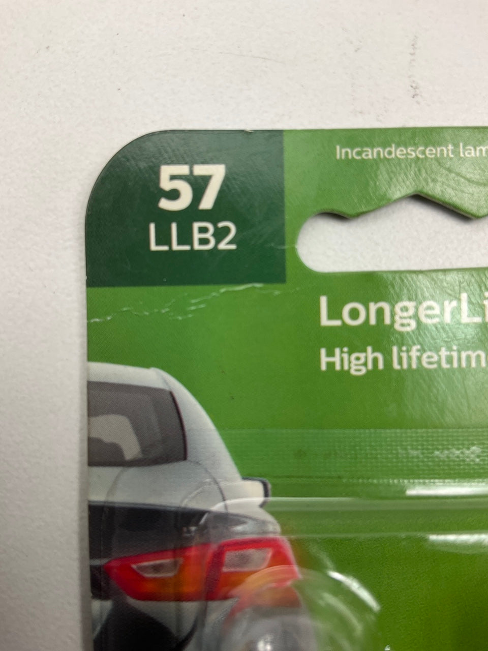 Philips 57LLB2 Longerlife Instrument Panel Lamp Light Bulb 57 - 2 PACK