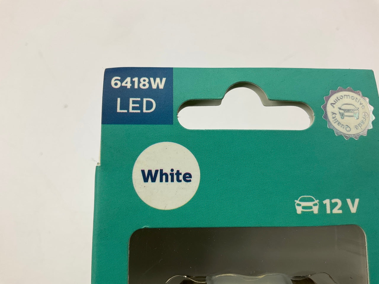 Philips 6418WLED Ultinon LED White License Plate, Interior Lamp Light Bulb 6418
