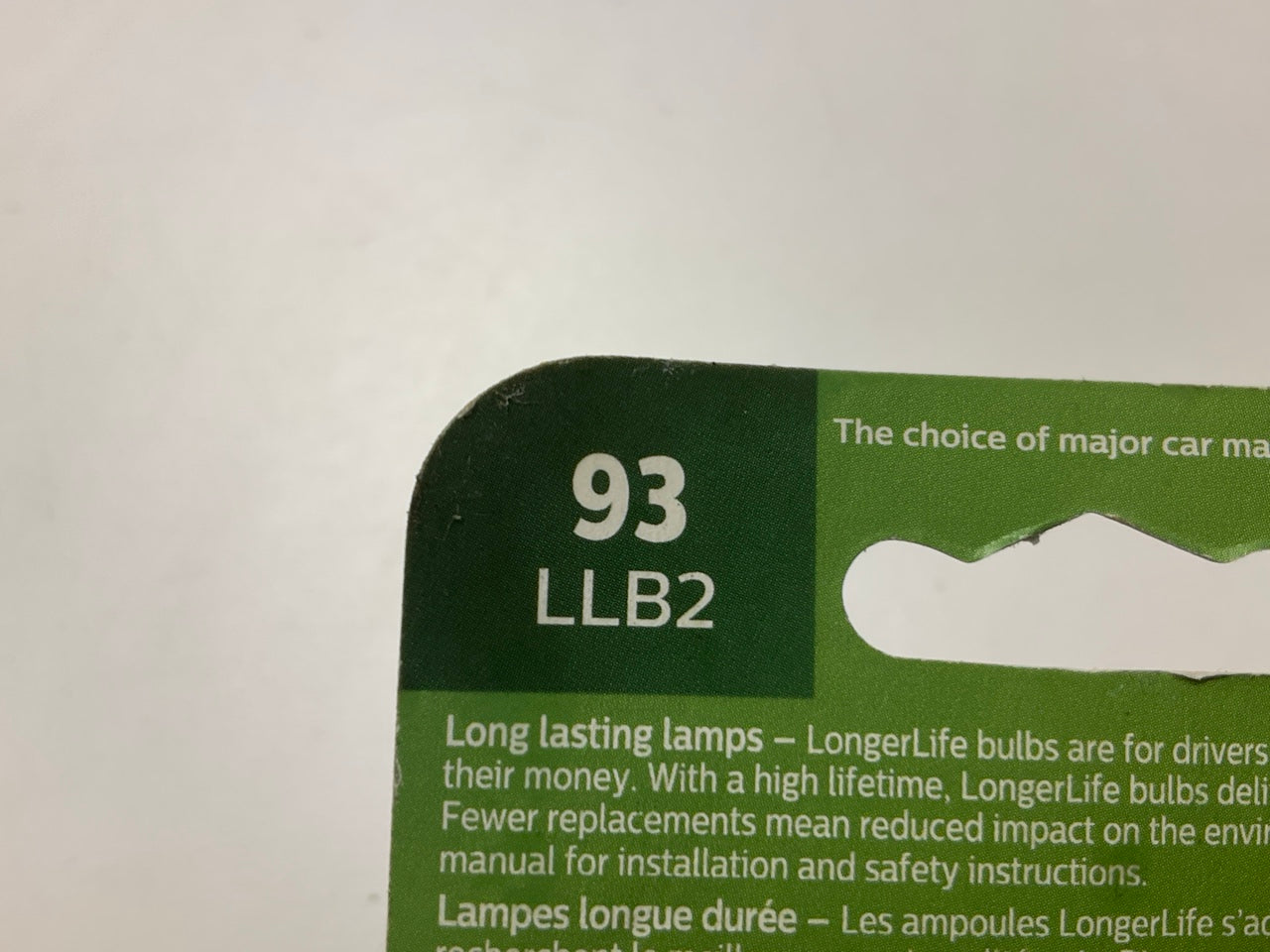 Philips 93LLB2 LongerLife Engine Compartment Lamp Light Bulb 93 - 4 PACK