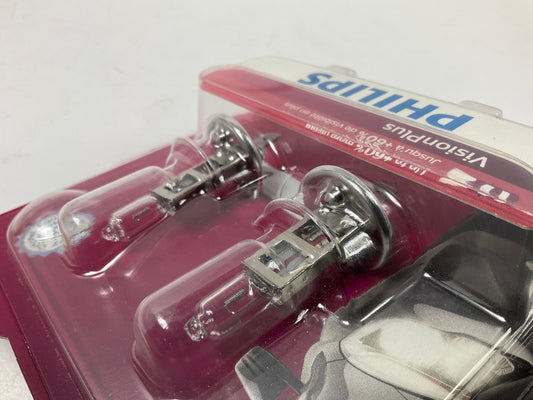 Philips H1VPB2 Visionplus Headlamp Headlight Lamp Light Bulb H1 - 4 Total