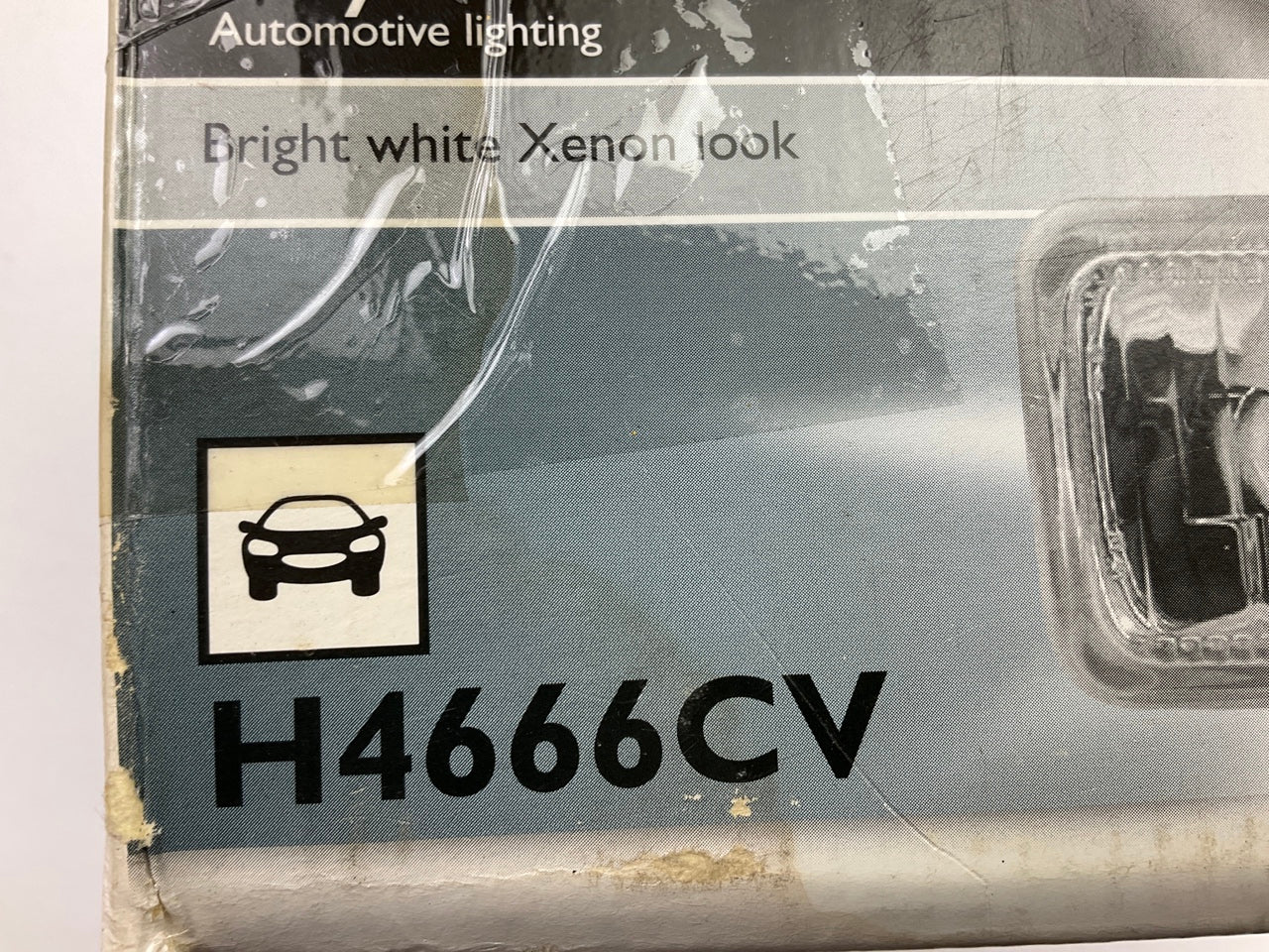 Philips H4666CV Crystalvision Ultra Halogen Light Bulb H4666