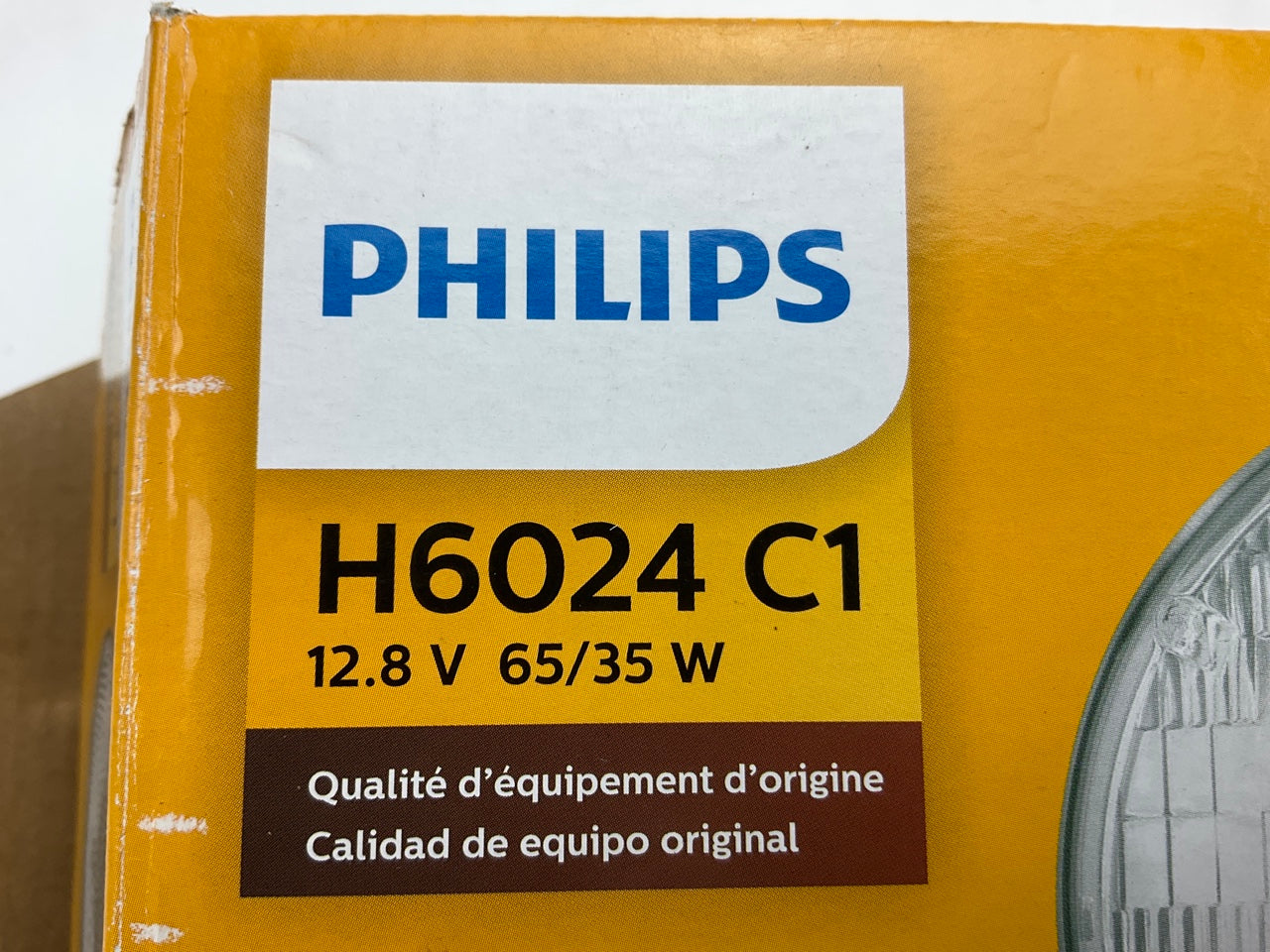 Philips H6024C1 Sealed Beam Round Headlamp Headlight Light Bulb H6024