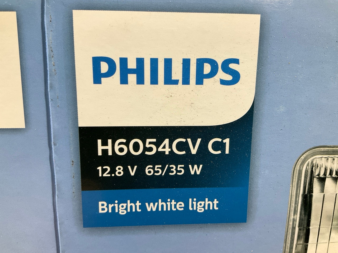 Philips H6054CVC1 Crystal Vision Sealed Beam Headlight Headlamp Light Lamp Bulb